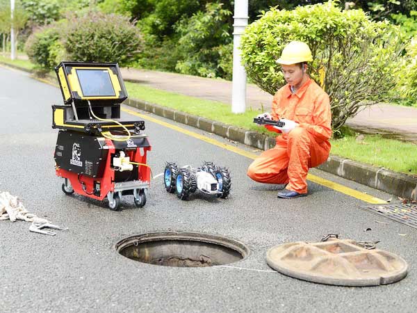 枫木镇管道机器人检测