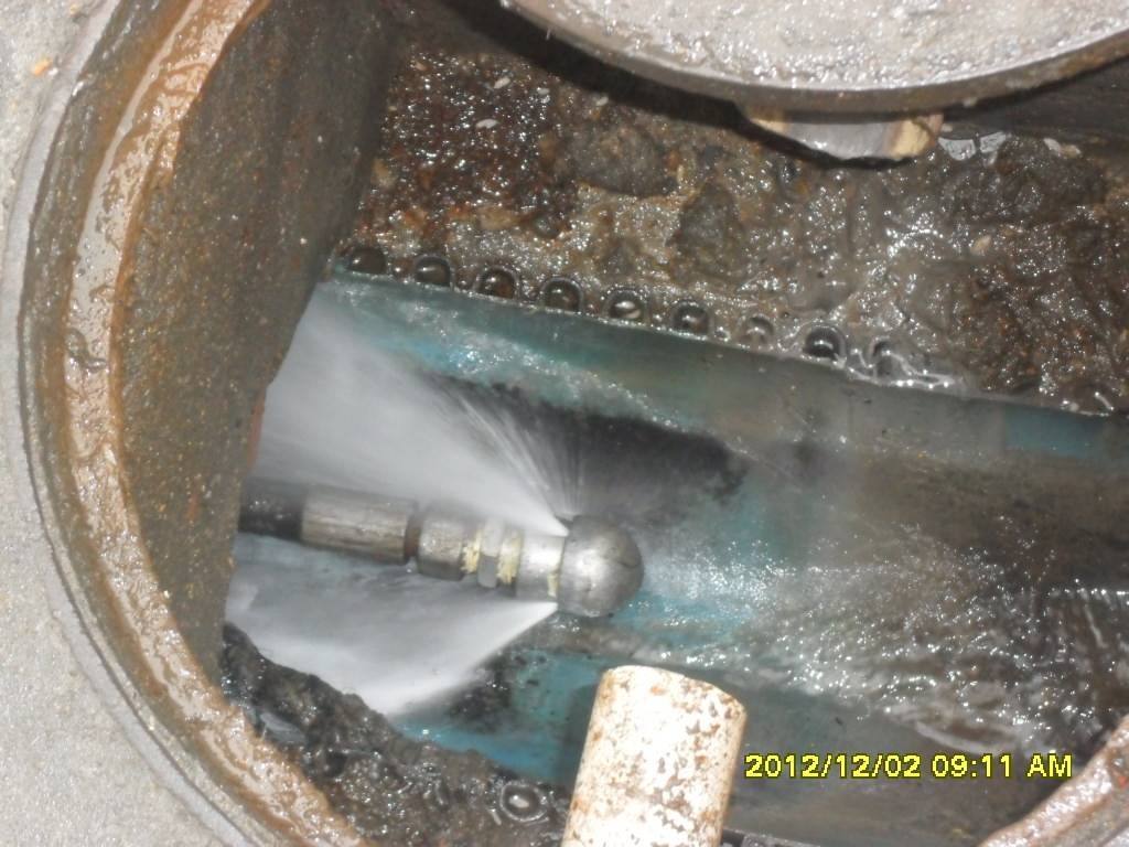 枫木镇污水管道高压清洗