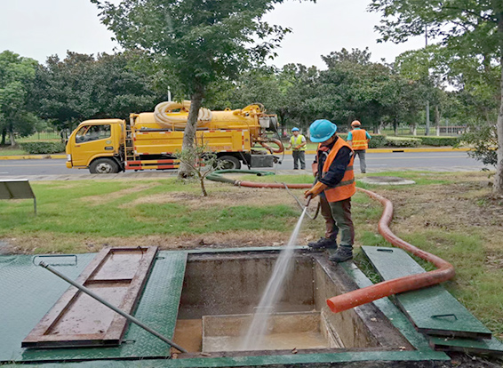 枫木镇化油池清理