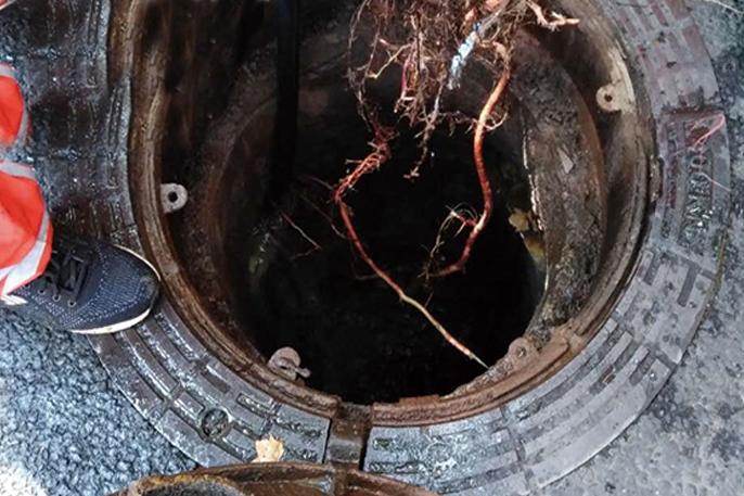 枫木镇管道预处理